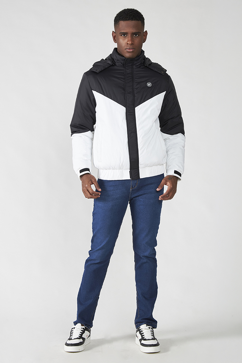 Jaqueta Masculina Aeropostale - Preto/Branco